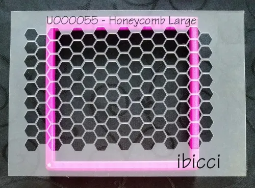 Medium Landscape honeycomb stencil